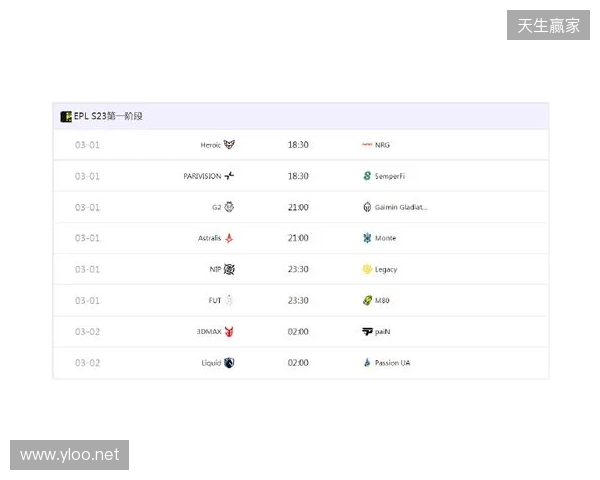 EPL S23揭幕战:Senzu首秀对阵Liquid,3DMAX迎战paiN EPL S23揭幕战:Senzu首秀对阵Liquid,3DMAX迎战paiN
